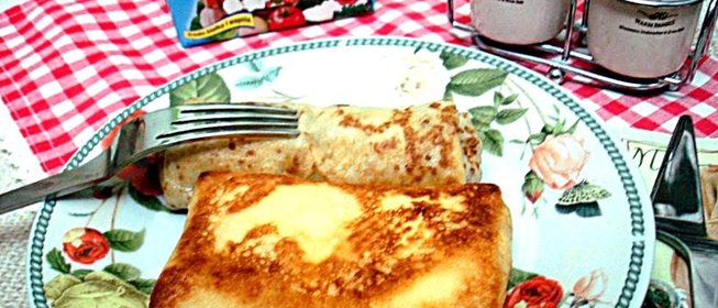 Блинчики с двумя начинками