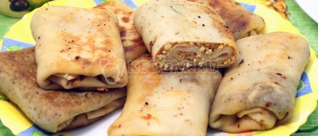 Налистники с курицей