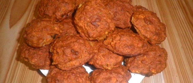 Тыквенно-овсяное печенье