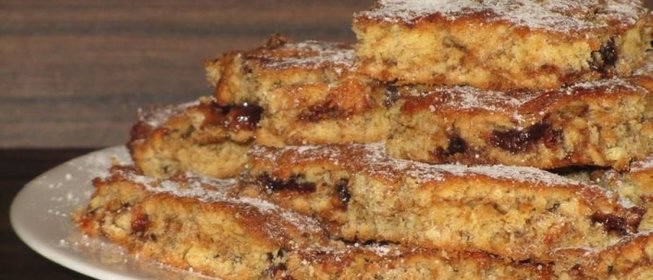 Овсяное печенье с вареньем