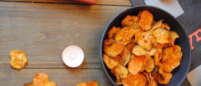 Чипсы из сладкого картофеля