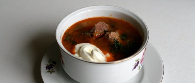 Солянка из квашеной капусты с мясом