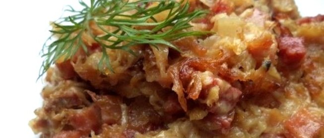 Солянка с квашеной капустой