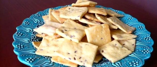 Кукурузное несладкое печенье