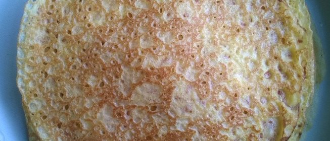 Блины из пшеничной и кукурузной муки