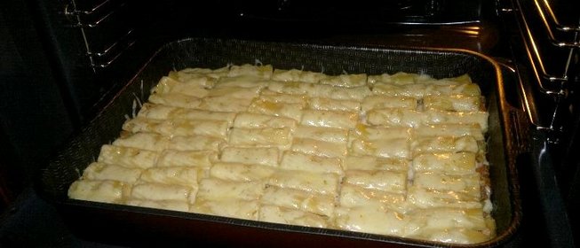 Макаронная запеканка с фаршем