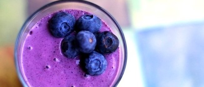 Смузи с черникой