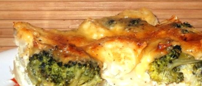 Овощная запеканка с цветной капустой