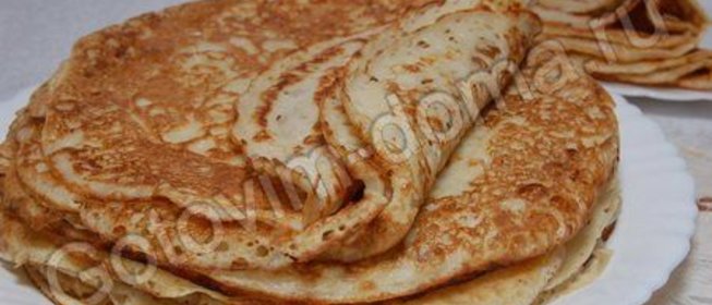 Блины дрожжевые