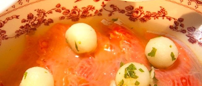 Карпаччо из форели