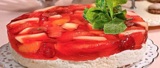 Фруктово- йогуртовое желе