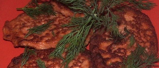 Оладьи из лосося