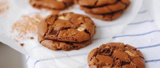 Печенье «Три шоколада»