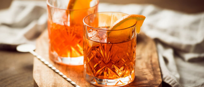 Чай с апельсином и ромом