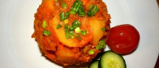 Вегетарианский бигус