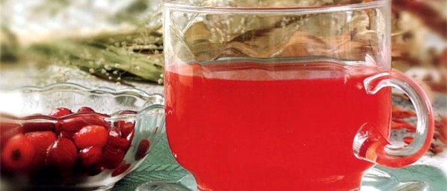 Компот из брусники на зиму