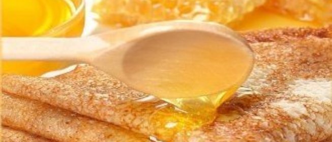 Блинчики с медом