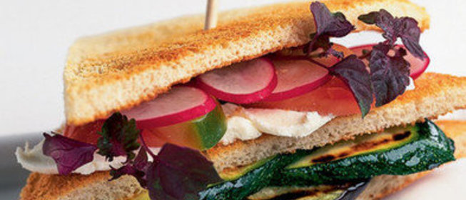 Сандвич с овощами