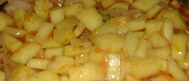 Рагу из картофеля