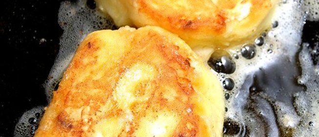 Сырники с картофелем