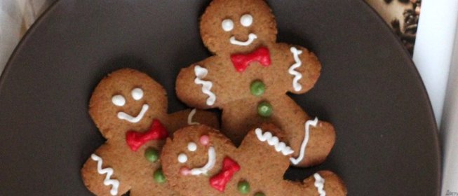 Пряное новогоднее печенье