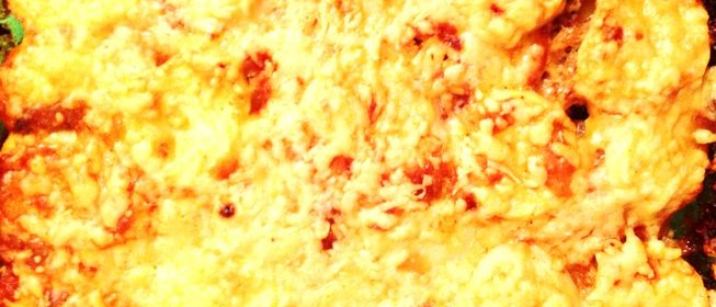 Картофельная запеканка с мясом и сладким луком