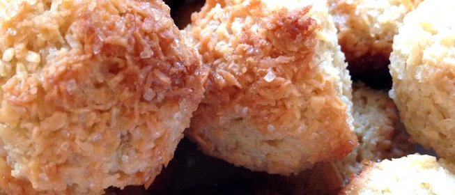 Кокосовое печенье