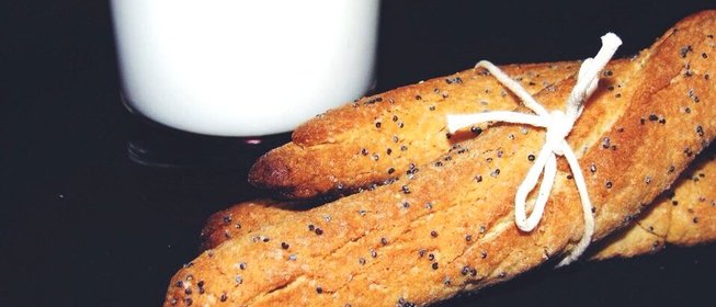 Песочное печенье с маком