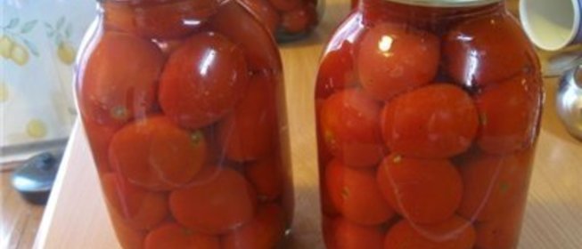 Помидоры с яблоками на зиму