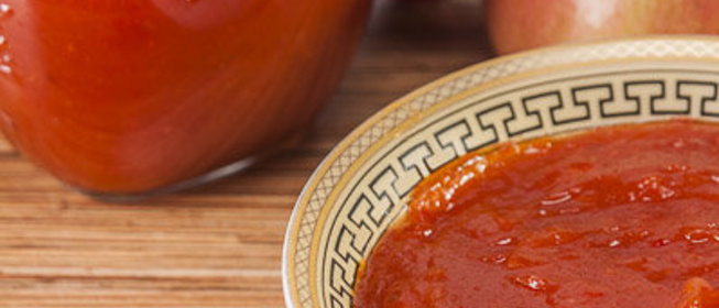 Острое варенье из яблок и перцев