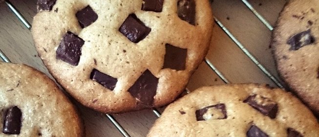 Печенье с кусочками шоколада