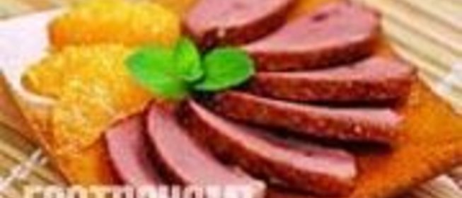 Холодная закуска из гуся