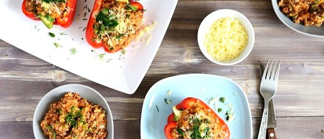 Творог с перцем и зеленью