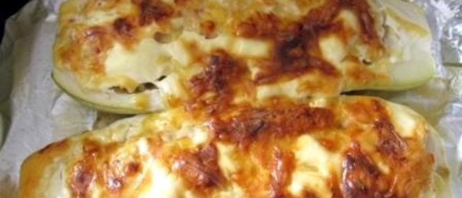 Фаршированные лодочки