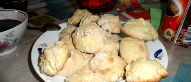 Осеннее печенье с яблоками