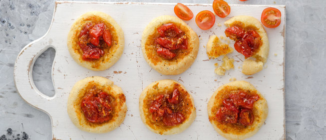 Печенье с томатным джемом