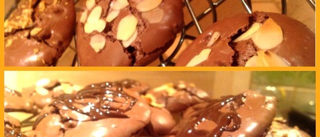 Самое шоколадное печенье без муки