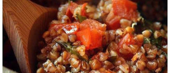 Гречневая каша с овощами