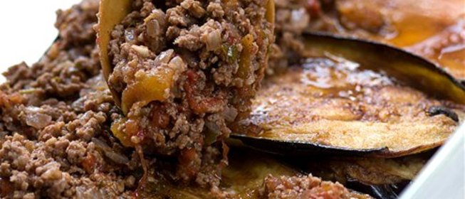 Баклажаны с мясом