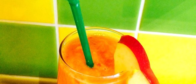 Смузи цитрусовый с морковью