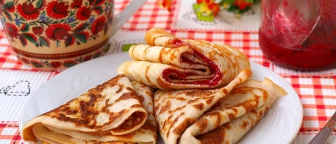 Блины на кефире