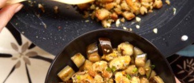 Баклажаны в кисло-сладком соусе