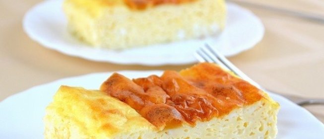 Омлет с молоком в духовке