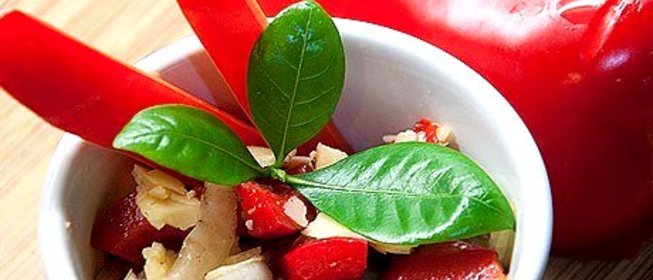 Грибной салат с луком (Франс)