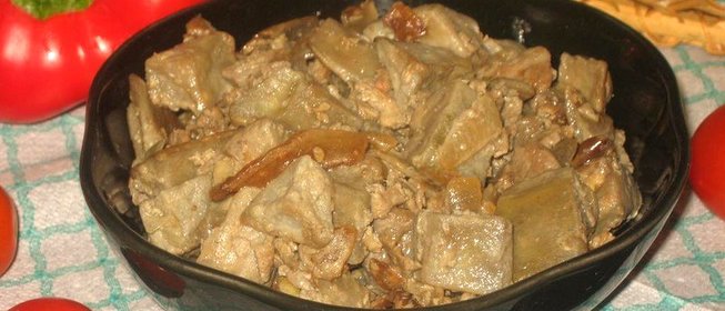 Грибочки из баклажанов