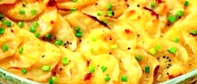 Картофельная запеканка с сельдью (Калалаатикко)