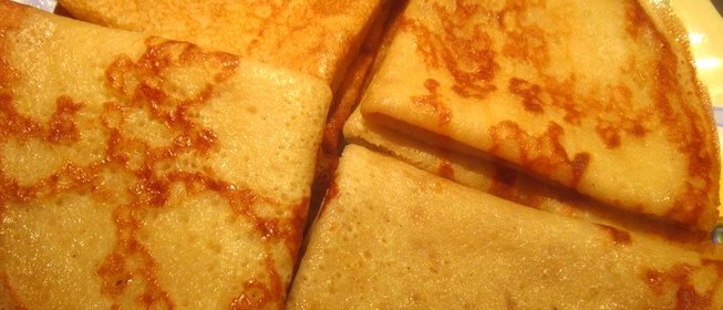 Блинчики на молоке без яиц