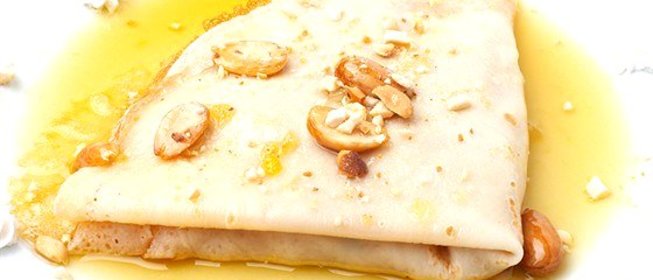 Блинчики с медом или сахаром