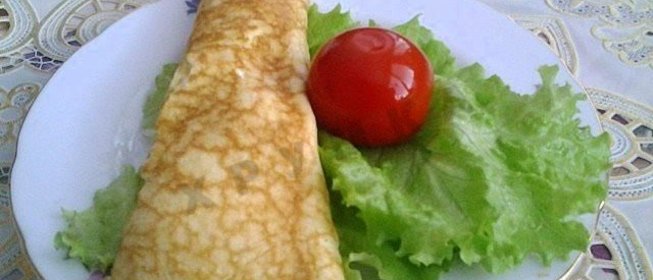 Омлет фаршированный