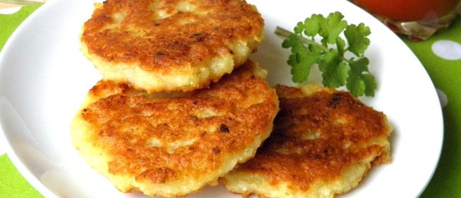 Постные драники из картошки